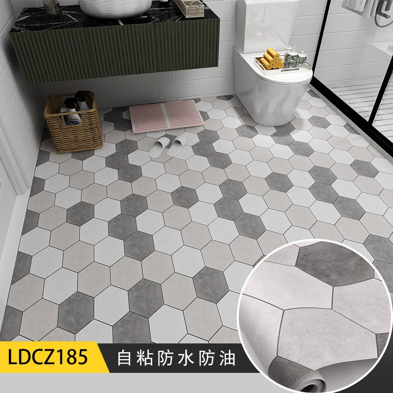 Waterproof self- adhesive non-slip sticker on wall, boho style