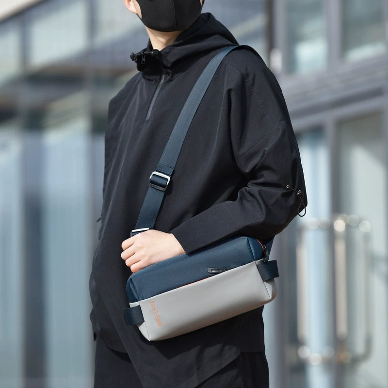 Men's chest bag, one-shoulder bag to go out, shoulder bag