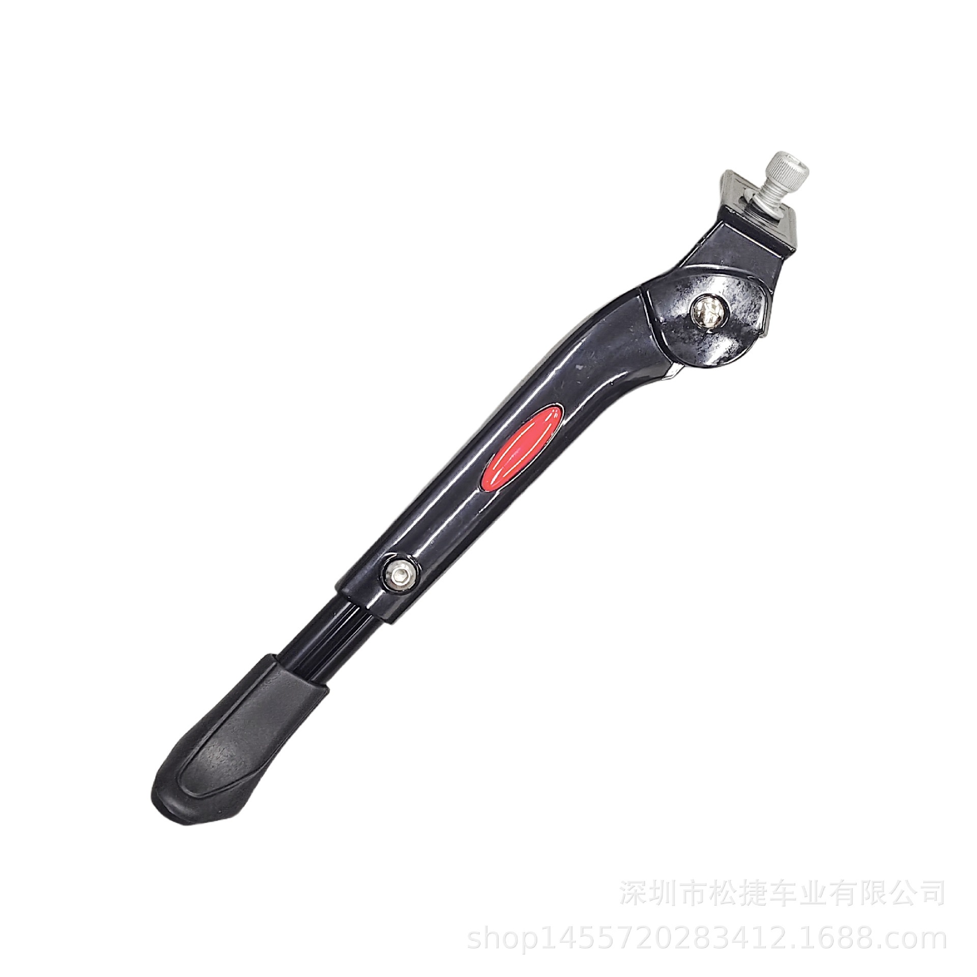 Adjustable Aluminum Alloy Center Stand for Mountain Bikes, Road Bikes, and Electric Bikes; Single Side Stand
