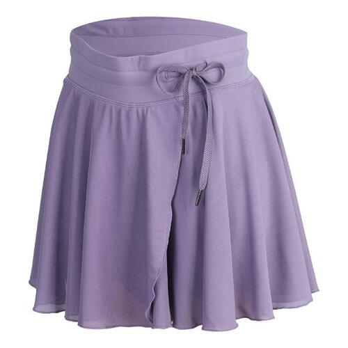 Women's Sports Shorts with Underlining to Prevent Exposure, Yoga Pants that Cover, Skirt-like Running Shorts, Fitness and Tennis Skirts