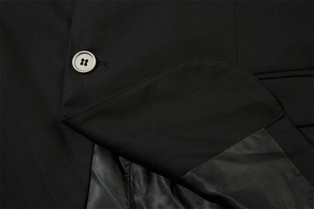 Men's Clothing Casual Suit Set Trendy High Street Single Breasted Two Button Suit Jacket Loose Pleated Wide Leg Suit Pants_voghion.com