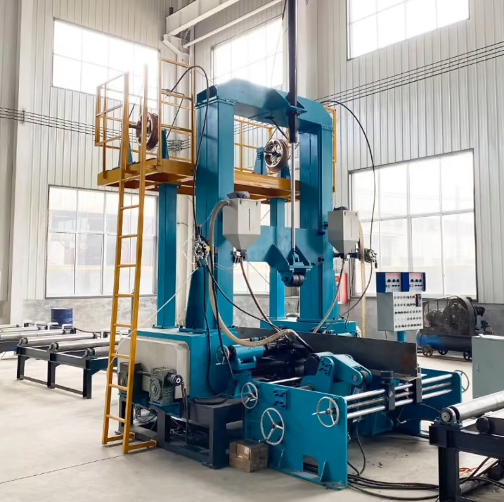 数控拼焊矫一体机 集拼装焊接矫正于一体的H型钢一次成型设备