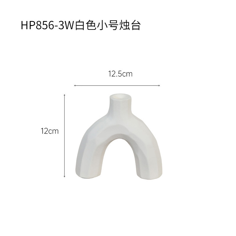 Candelabro de trompeta blanca hp856 - 3W