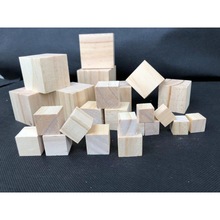 现货新西兰松木 立方体3CM 4CM 5CM 6CM正方形 小木块定 制