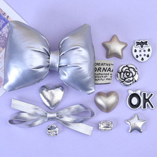 发夹饰品配件新款ins热销配饰洞洞鞋蝴蝶结个性创意diy手机壳