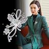 High-end demi-season brooch, universal protective underware, pin lapel pin, Korean style, simple and elegant design