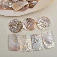 Круглые прямоугольные ракушки, поделки, украшения, аксессуары для дома, аквариум, акваскейп, натуральные ракушки, материалы «сделай сам»