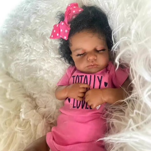 20Ӣ�������������wɫ����African American Doll Black LouLou