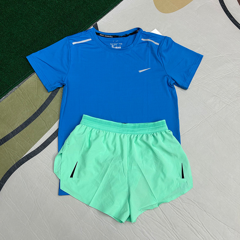 Deportes de velocidad seca camiseta de mangas cortas traje de entrenamiento de atletismo running fitness baloncesto ropa deportiva maratón hombre y mujer