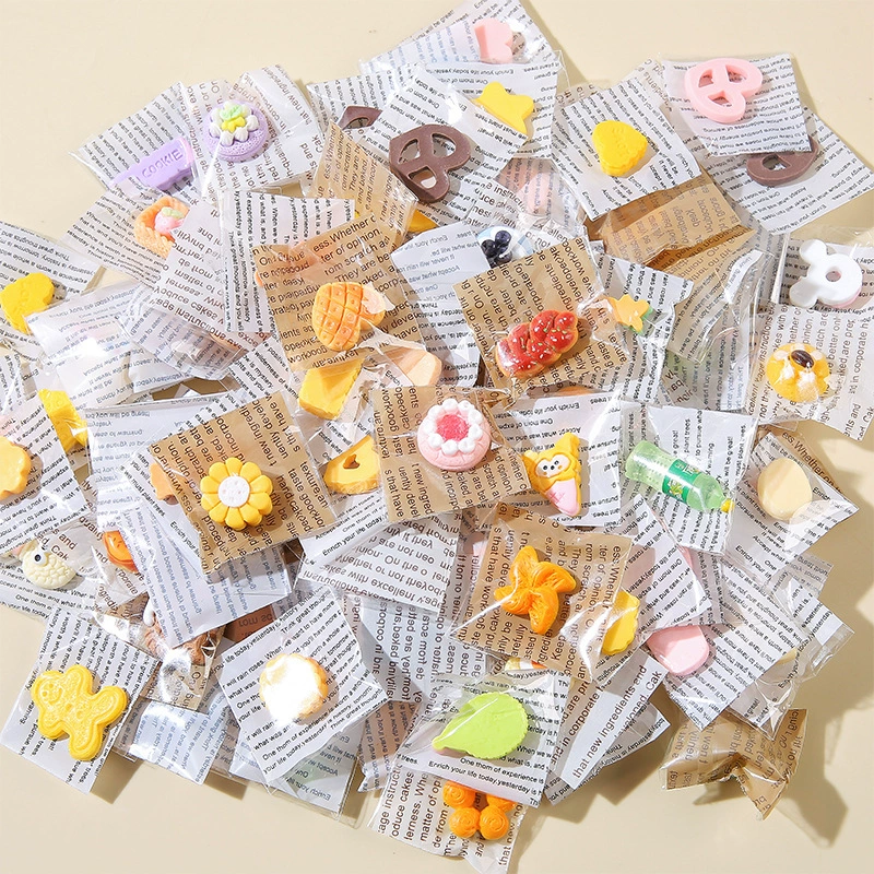 Мини-торт Десерт Хлеб Игра Независимая упаковка Микроимитация Детские игрушки Домашняя еда Маленькая модель