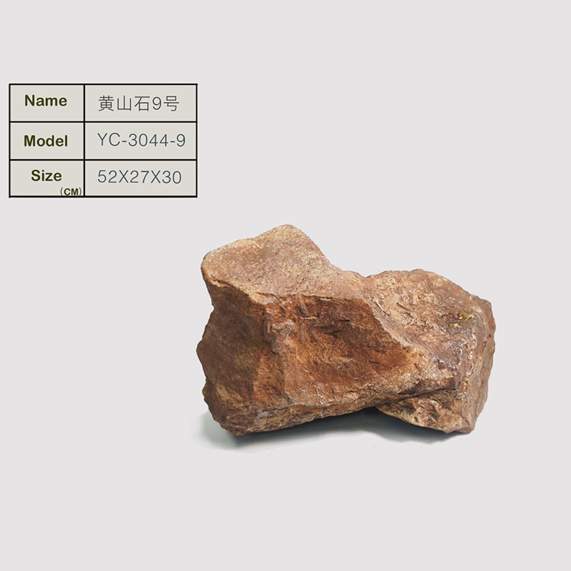 Jardín rocalla paisajismo decoración de resina piedra falsa película de filmación espuma micro paisaje piedra de simulación de musgo