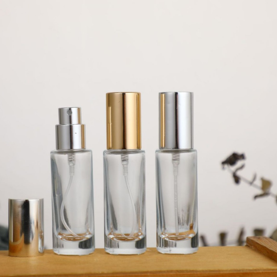 10ML15卡口香水瓶简约现货按压式喷雾瓶化妆品玻璃分装瓶小样瓶子