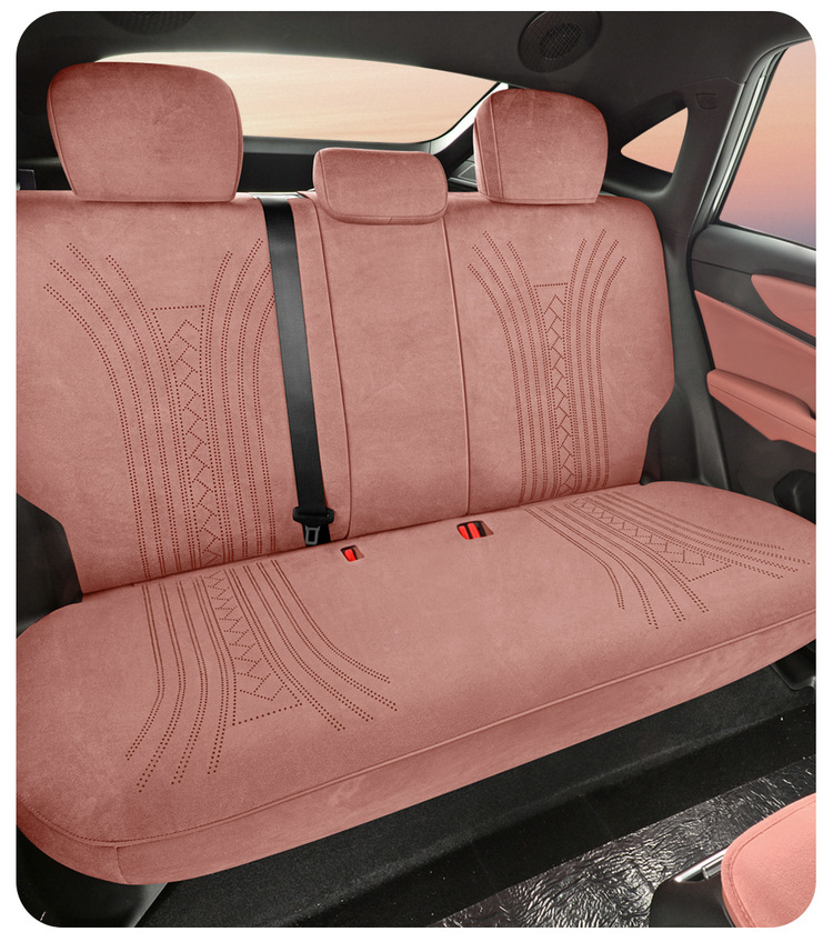 Suitable for Geely Boyue Rev, All-Inclusive Car Seat Covers, Universal for All Seasons, Suede Leather Seat Covers