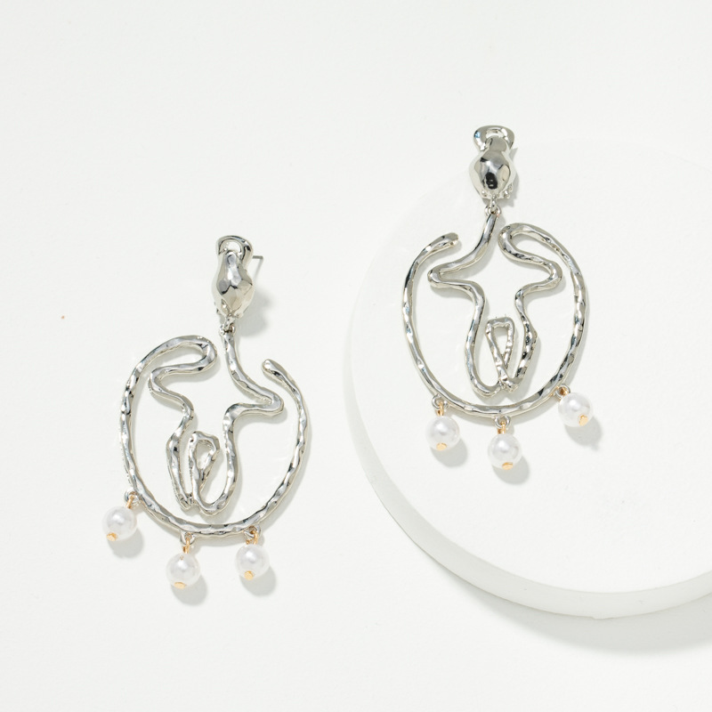 Pendientes De Perlas De Moda Al Por Mayor display picture 7