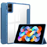 Подходит для Xiaomi Redmi планшета защитный чехол 10.6 прозрачная задняя крышка триплекс акриловая все-в-одном крепление чехол-подставка