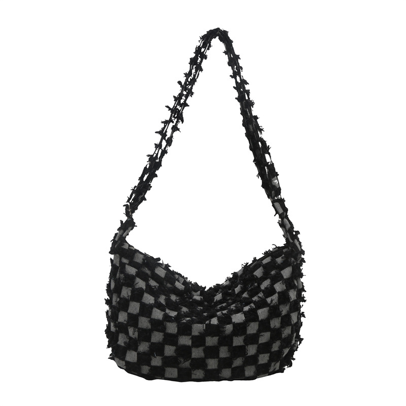 Bolsa de viaje ocio de gran capacidad para mujeres 2024 nuevo otoño e invierno mochila de moda cuadrada cuadrada bolso de hombro