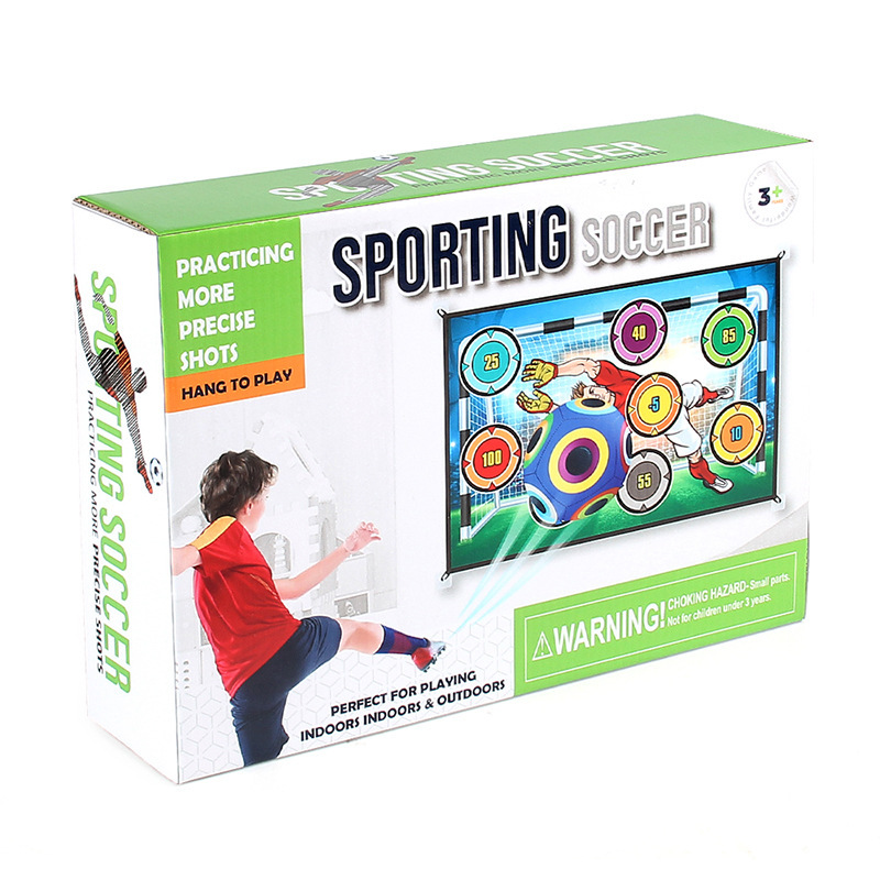 Puzzle infantil multifuncional con iluminación para jugar al fútbol almohadilla pegajosa patear fútbol indoor al aire libre juguetes deportivos de ocio