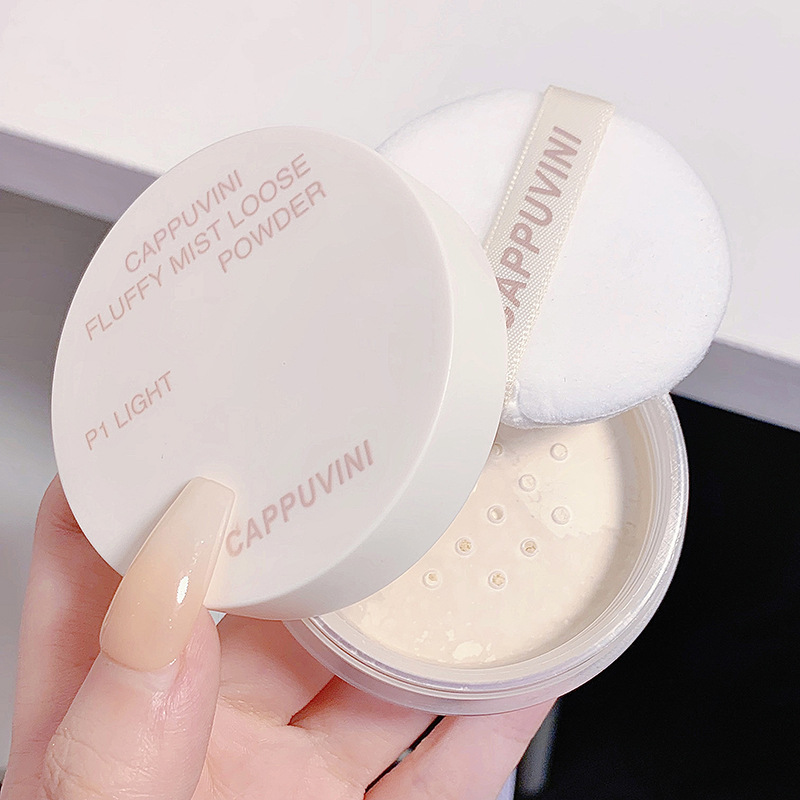 Ka Bubble Weini polvo de maquillaje en polvo suelto permeable a la niebla de terciopelo polvo de miel ligero de larga duración maquillaje de belleza transfronterizo