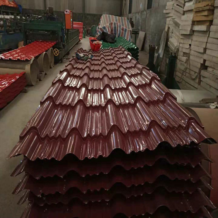 生产优质彩钢琉璃瓦 760型仿古琉璃瓦 建筑工程屋顶瓦 量大从优