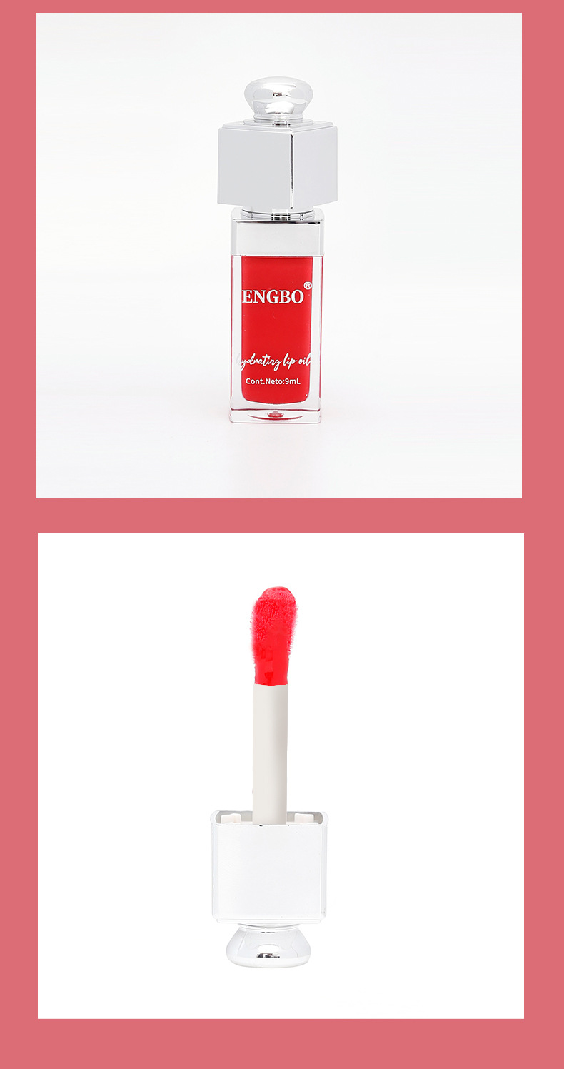 ENGBO's new export products: Moisturizing and lustrous lip Gloss, coloring lip Oil, Bright and Plump Lip Shape, cross-border lip care oil undefined