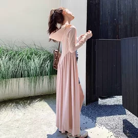 Quần áo chống nắng eo 1688 cho nữ_mùa thu mới giảm béo và thoáng khí
