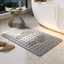 定制跨境卫生间浴室硅胶防滑垫按摩踏脚垫淋浴厕所洗澡防摔地垫