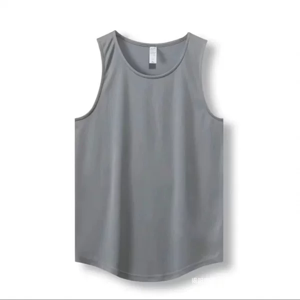 Marathon quick-dry sports vest for men, sleeveless tank top for running, training, basketball, loose-fitting fitness vest wholesale