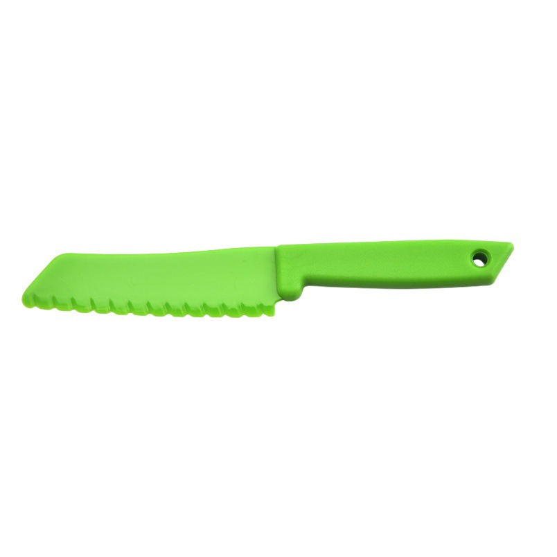 Children's fruit knife cutting board PP plastic household fruit cake children's plastic fruit knife birthday cake cutter