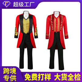 亚马逊新款大娱乐家马戏之王巴纳姆cos服 万圣节演出表演服批发