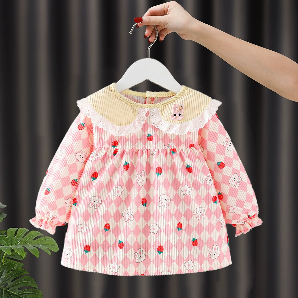 Комбинезоны для маленьких девочек, стильное новое платье принцессы, нескользящий детский непромокаемый фартук, нагрудник, защитная одежда для детского сада