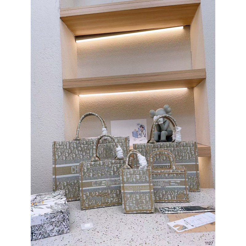 D's 新しい大容量ハンドバッグ布バッグショッピングバッグレディースバッグトートクラシックハイエンドスーパーパックオープンバッグ|undefined