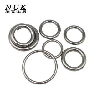 304 stainless steel ring solid O-ring bearing lifting ring seamless welding metal connecting ring marine hardware