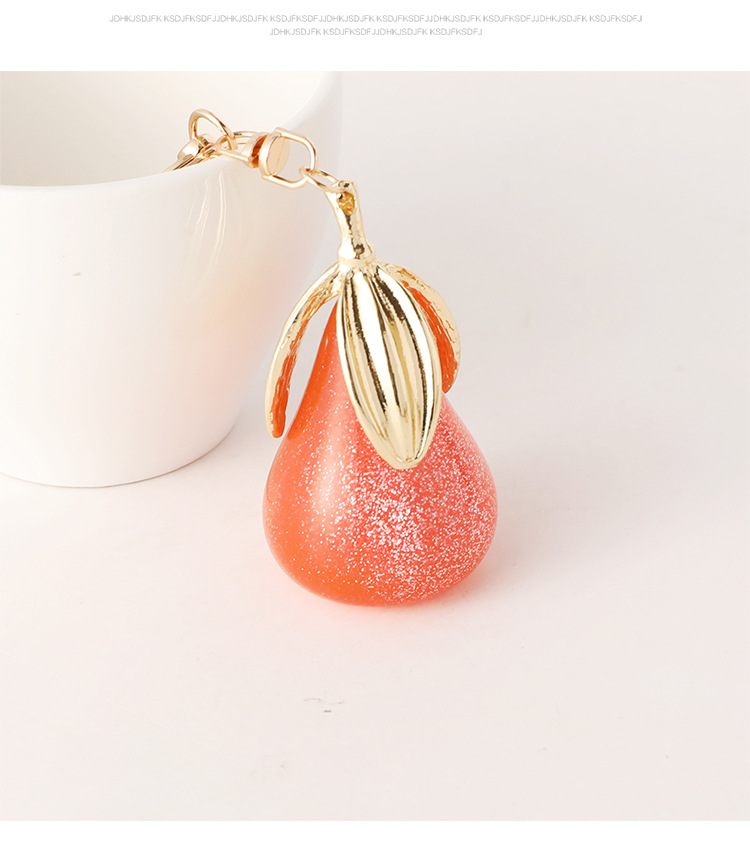 Estilo Moderno Aleación Fruta Mujeres Colgante De Bolsa Llaveros display picture 5