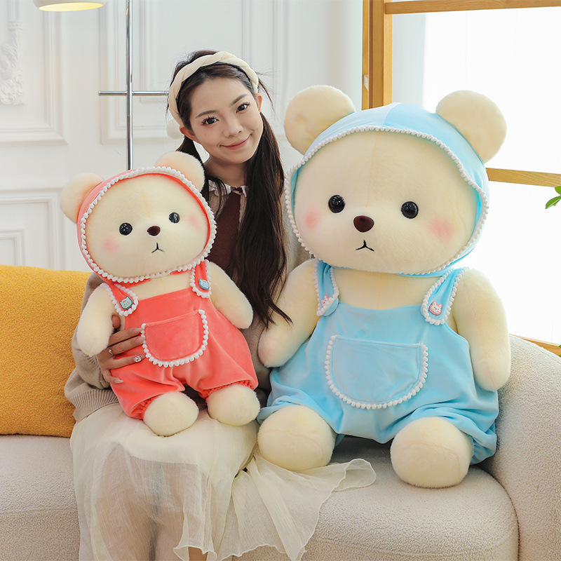 Red de celebridades nueva creatividad nueva ropa de bebé muñeca de oso lindo pijama de oso oso peluche de oso