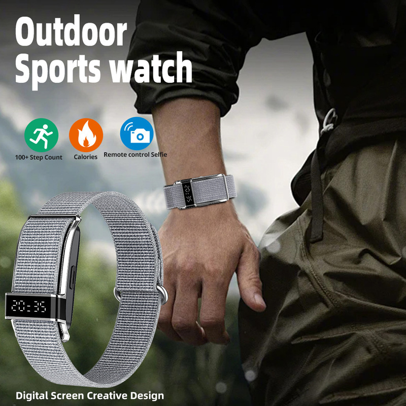 New S18 Cross-Border Hot-Selling Model, Screen-Less Smart Sports Bracelet with Step Counting, Sleep Monitoring, and Incoming Call Vibration Alert New S18 Cross-Border Hot-Selling Model, Screen-Less Smart Sports Bracelet with Step Counting, Sleep Monitoring, and Incoming Call Vibration Alert