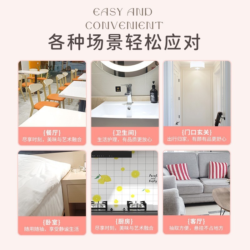Hanhua 吊り下げトイレットペーパー吊り下げ家庭用フェイシャルティッシュ 10 ボックス壁掛けトイレットペーパー卸売送料無料|undefined
