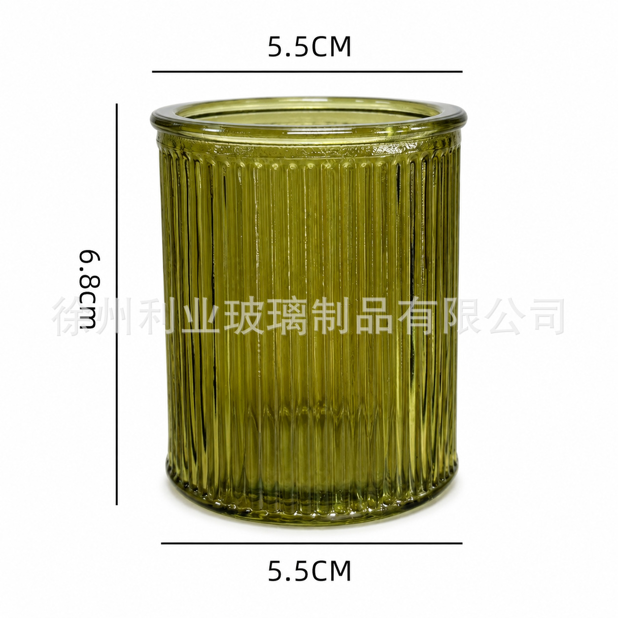 Amazon transfronterizo se especializa en candelabros de vidrio en relieve, juegos de candelabros de incienso de colores, tazas de velas a rayas, candelabros a rayas, estampados en Ling