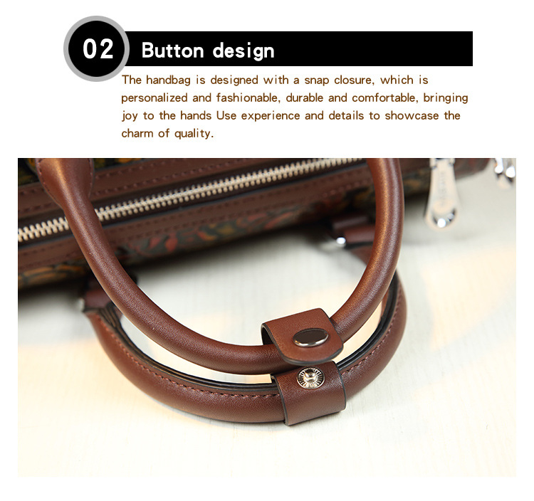 Elegant Retro Embossed Shoulder Bag For Women Large Capacity_voghion.com