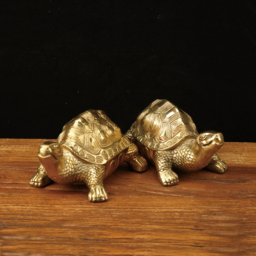 Copper Turtle Ornaments Longevity Turtle Dragon Turtle Brazilian Bronze Crafts Manufacturer Wholesale