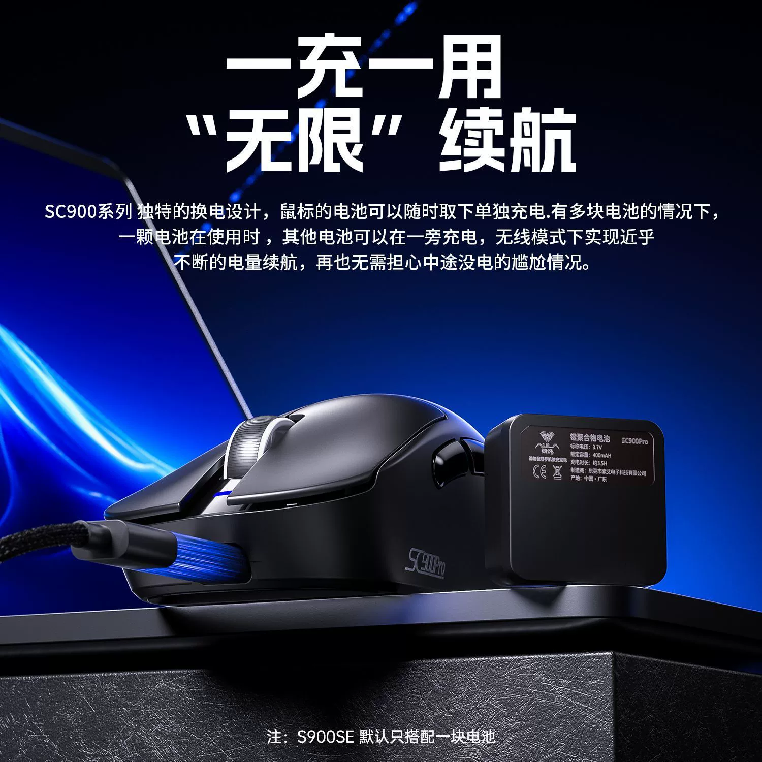 Wolf Spider SC900Pro Bluetooth беспроводная легкая киберспортивная мышь для офисной 8K возврат PAW3395