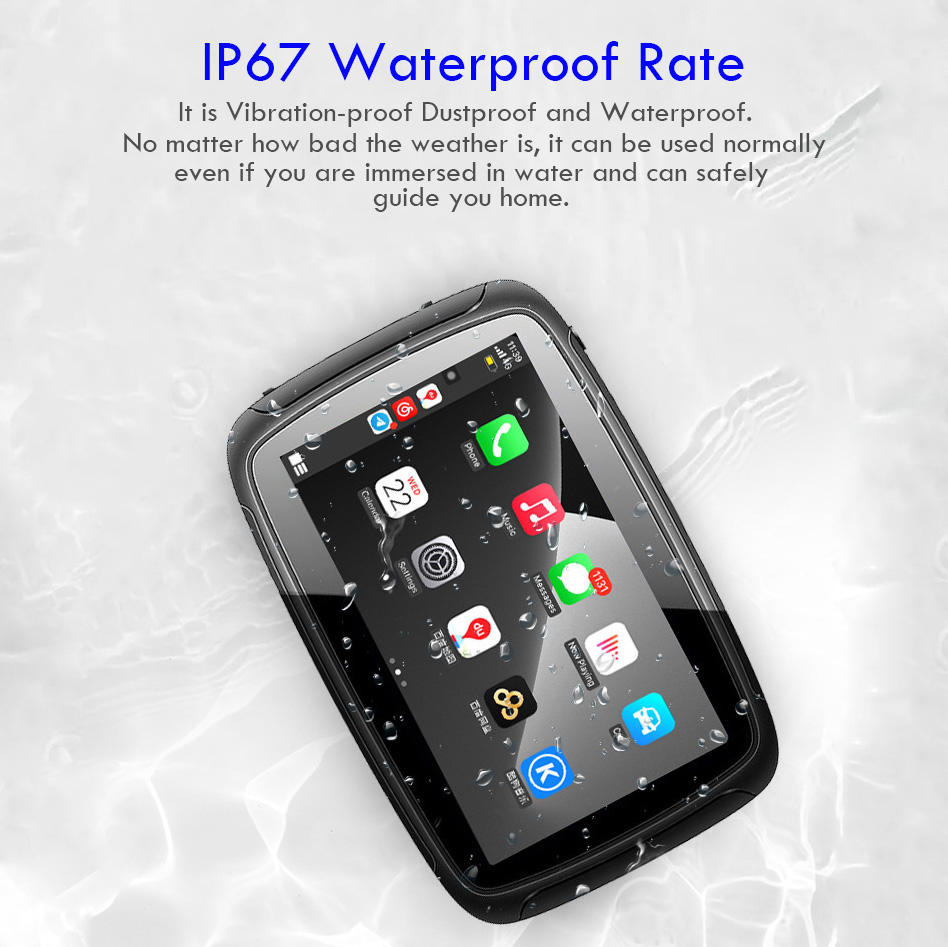 Cross-Border In-Stock Products 5inch Motorcycle Gps Navigator Wireless Carplay/Android Auto Car Bluetooth Interconnection