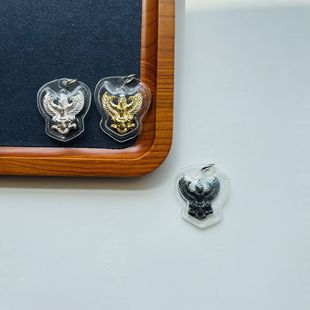 Thai Buddhist Amulet Eagle God Hot Sale 2564 Waterproof Original Temple Back One Piece Dropshipping Tiktok Kuaishou Live Popular Item