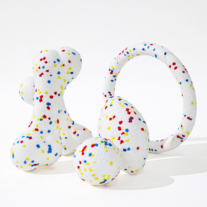 Juguetes resistentes a la mordedura para perros flotantes agua palomitas de maíz Frisbee pulsador interactivo para aliviar el aburrimiento juguetes de entrenamiento de perros juguetes de mascotas