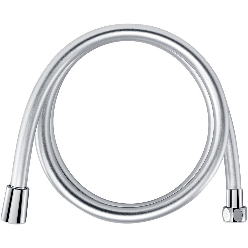 Manguera de ducha universal a prueba de explosiones, calentador de agua de ducha para el hogar, boquilla de baño resistente a altas temperaturas, accesorios de tubería de agua de conexión plateada