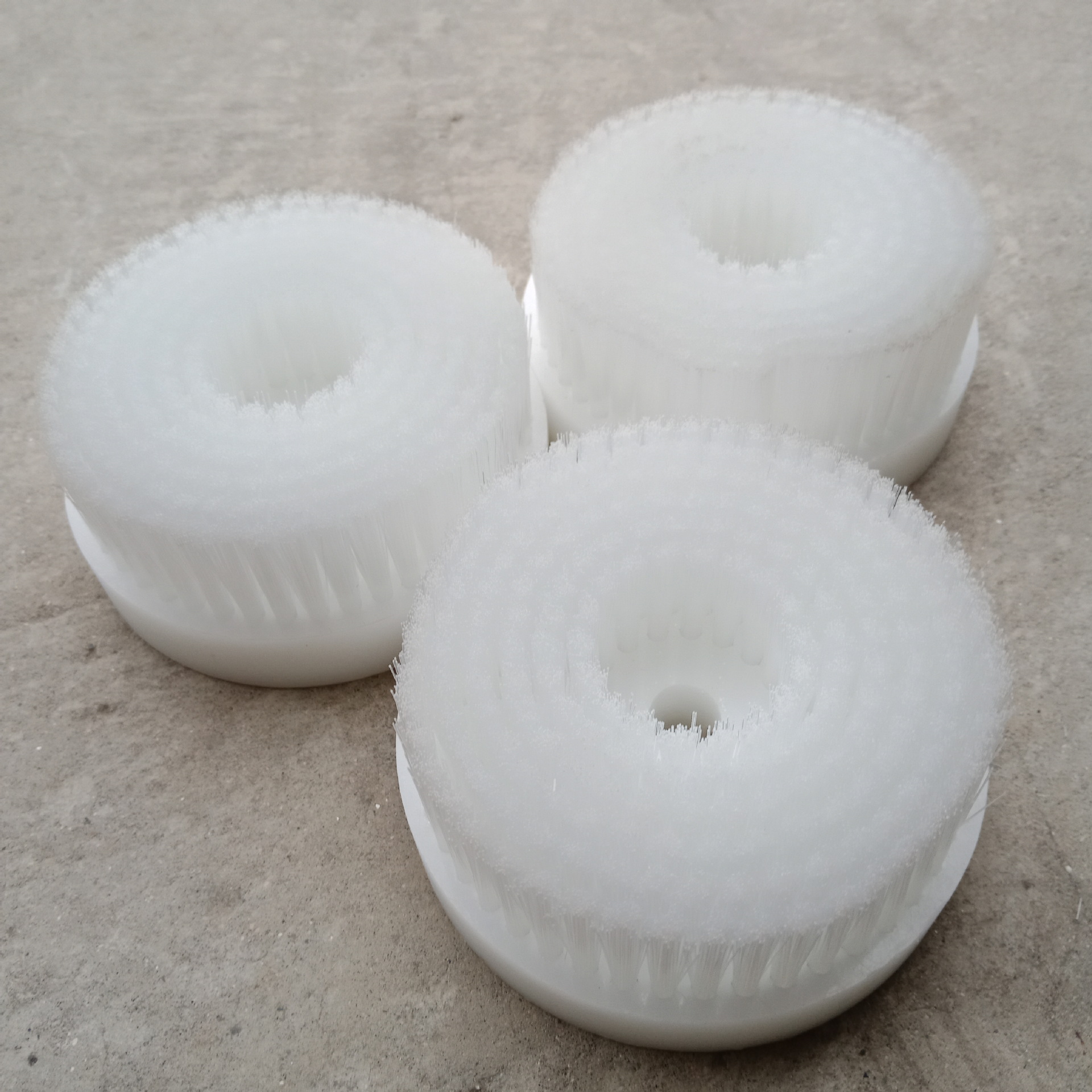 工业尼龙丝圆盘刷磨料丝抛光圆盘刷剑麻打磨圆盘刷猪鬃毛圆盘刷