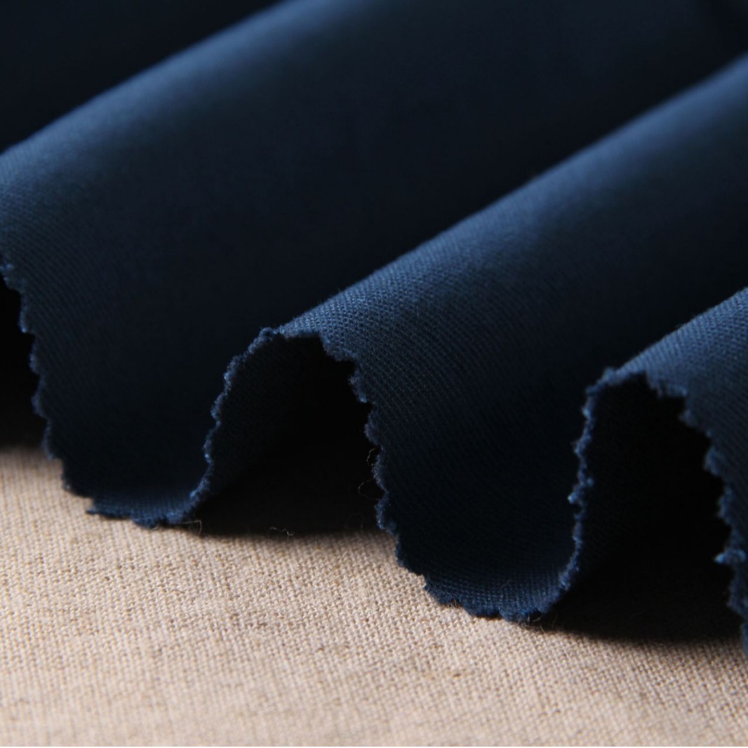 10 cambios inclinados NR satin recto elástico de tela de algodón de alta elasticidad pantalones de lápiz mágico