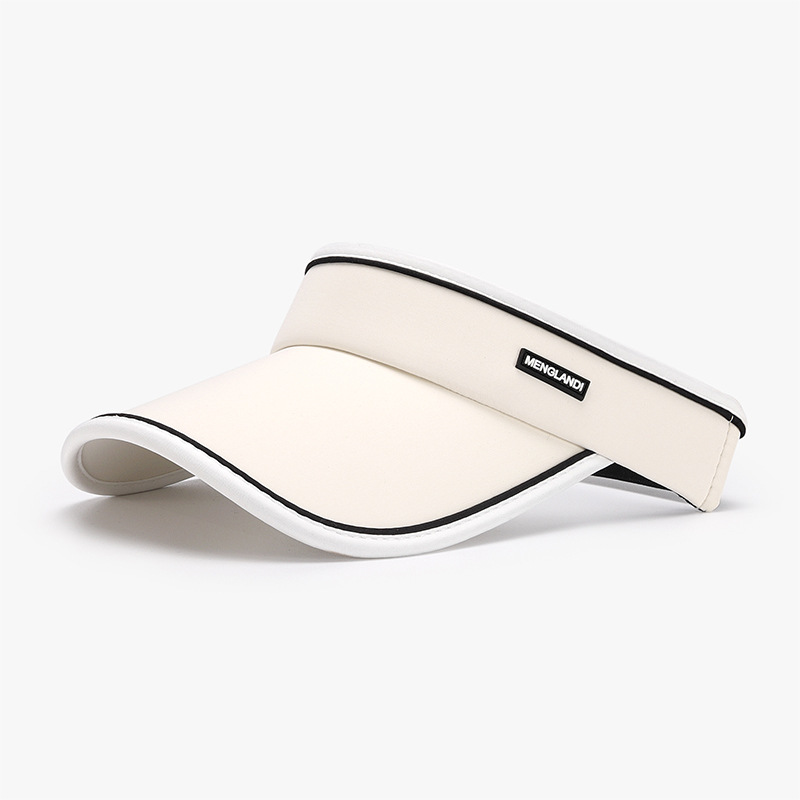 Verano al aire libre de equitación de las mujeres tapa vacía sombrero para el sol moda protección UV primavera y verano simple sombrero para el sol de seda de hielo