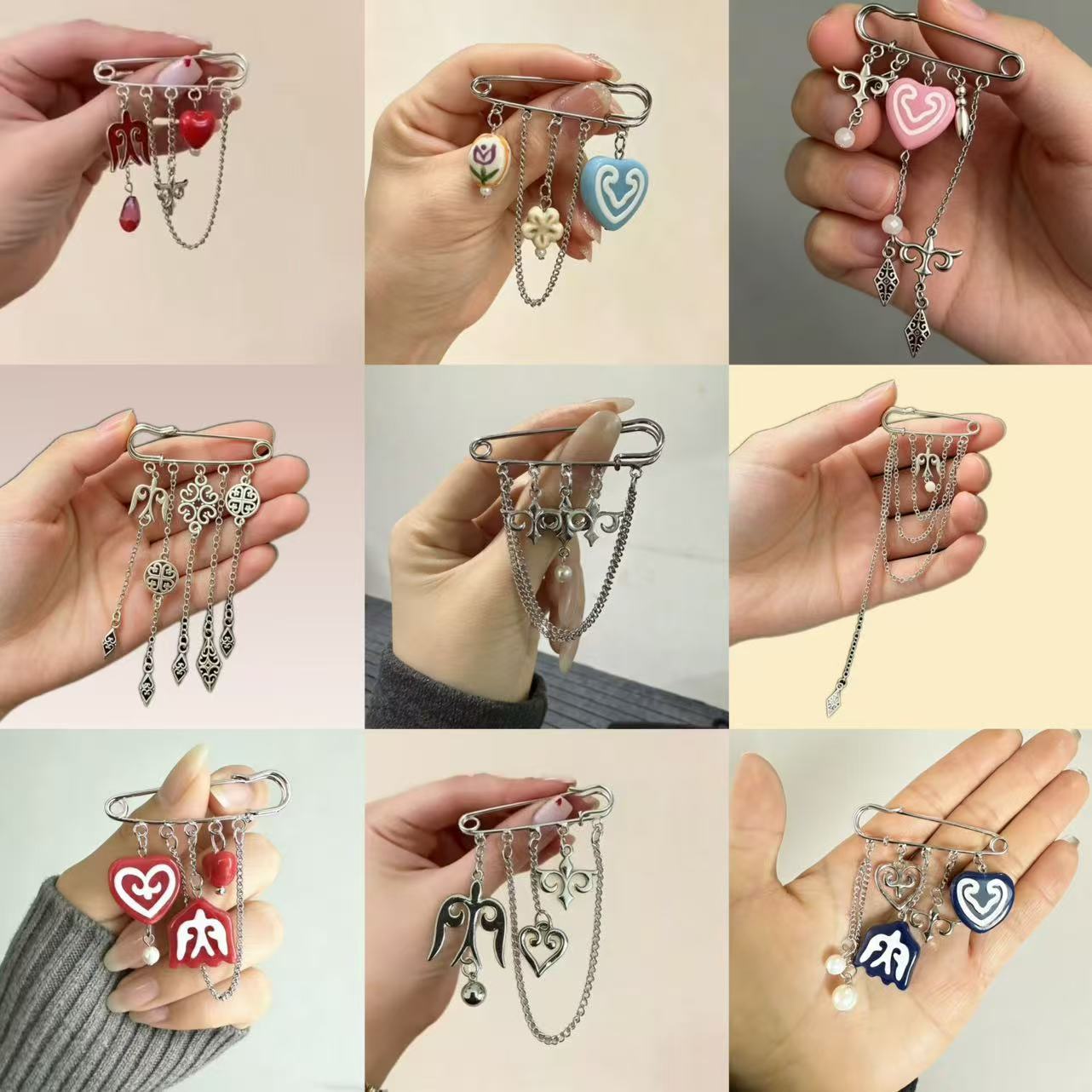 retro brooch