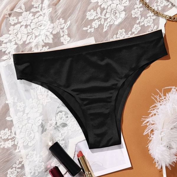 D pants black (100% silk crotch)