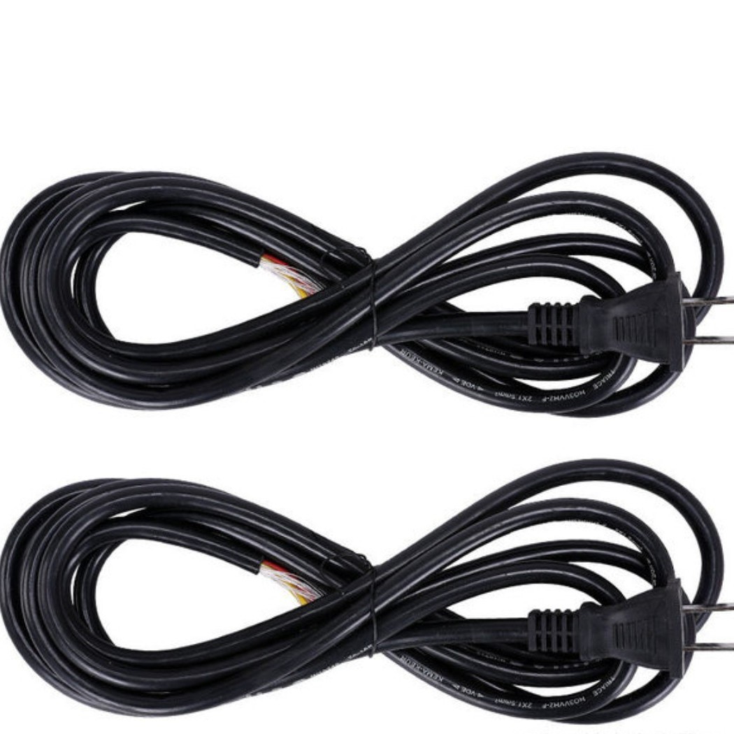 电锤切割机角磨机抛光机电动工具电源线 1平方3米二插头延长线